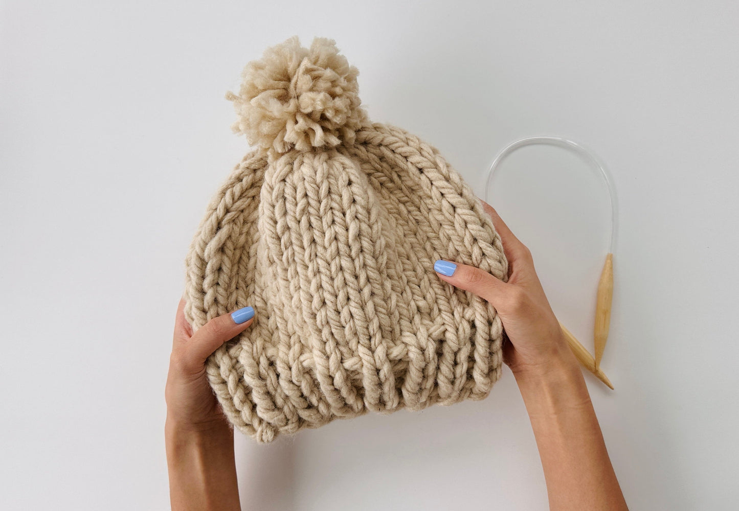 Learn to Knit Kit - Knit a Chunky Beanie