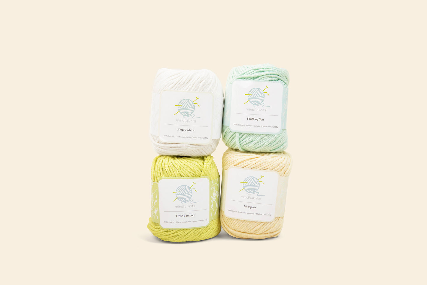 Zen 100% Cotton - 4-pack Bundle