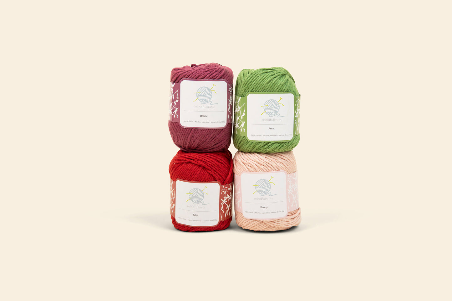 Zen 100% Cotton - 4-pack Bundle