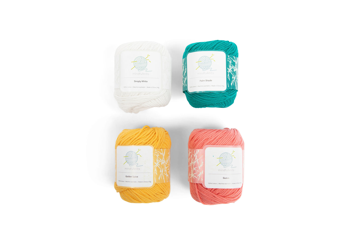 Zen 100% Cotton - 4-pack Bundle