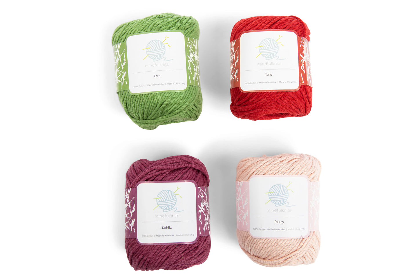 Zen 100% Cotton - 4-pack Bundle