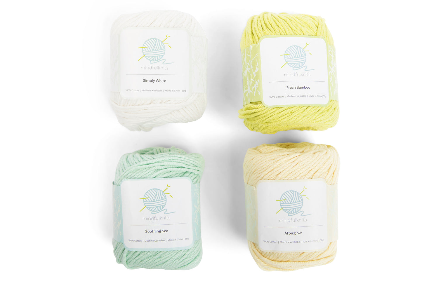 Zen 100% Cotton - 4-pack Bundle