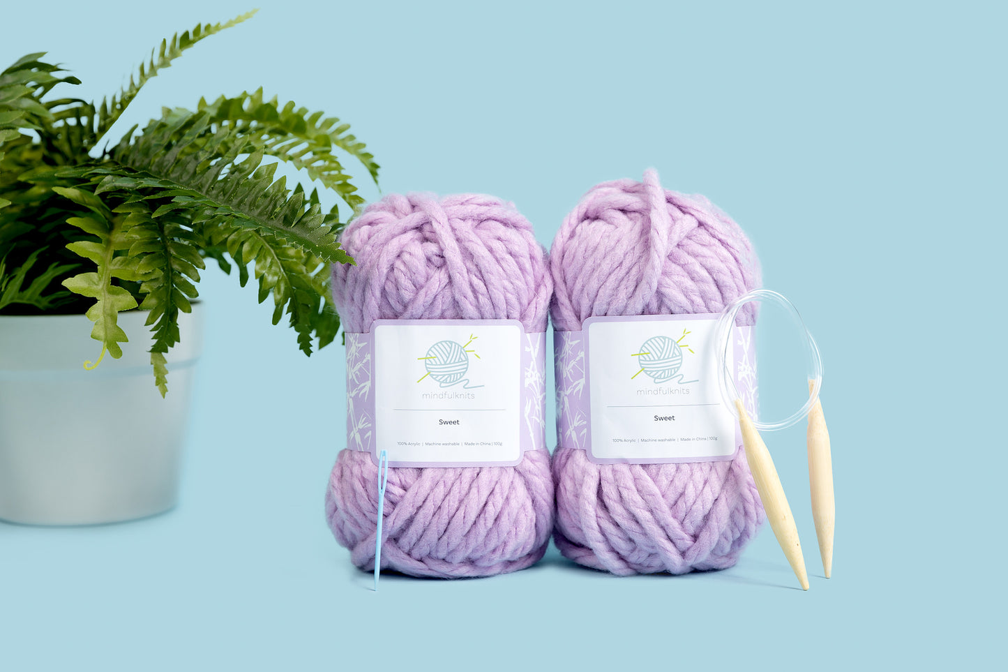 Learn to Knit Kit - Knit a Chunky Beanie
