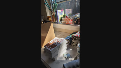 Mystery Knitting & Crochet Mindfulness Box | Assorted Cotton Yarn, Tote, Circular Needles, Crochet Hook | Secret Santa White Elephant Gift